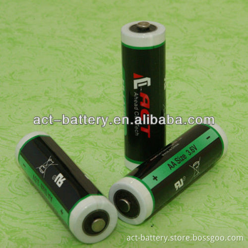 3.6V lithium dry battery aa er14505